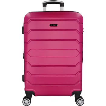 Cestovní plastový kufr růžový - Ormi Kalmax L růžová