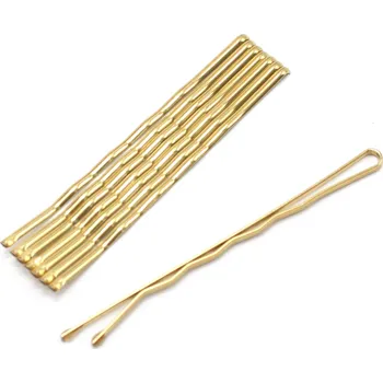 Sponky - pérka ve zlaté barvě, 8 ks