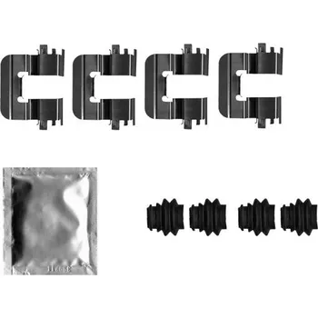 Přislušenství brzdového systému Sada příslušenství, obložení kotoučové brzdy TEXTAR 82550100