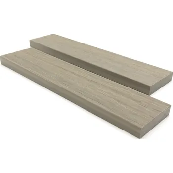 WPC plotovka úzká - rovná hlava Profi Antik 1,5 m – umělé dřevo – dřevoplast, světle hnědá, bezúdržbová Délka: 1,5 m