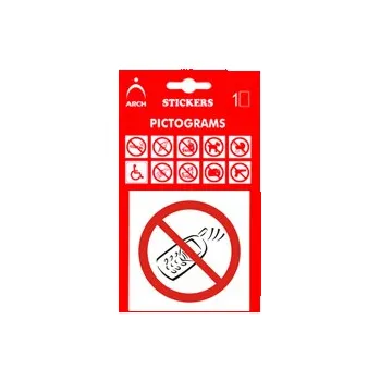 Samolepka piktogram - Zákaz používání mobilů