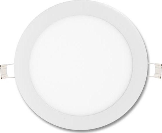 LEDSVITI 10265 Stmívatelný bílý kruhový vestavný LED panel 166mm 12W teplá bílá