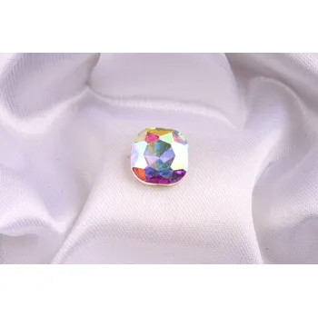 Dětské navlékací korálky Skleněný šaton 12x12mm - č.223