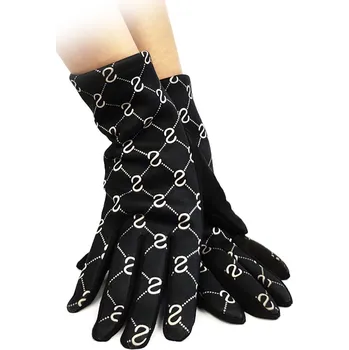 Rukavice Stylové rukavice na zimu černé, VELIKOST UNI