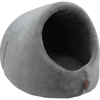 Pelíšek pro psa Kukaň flanel Lilly šedá 38x32cm