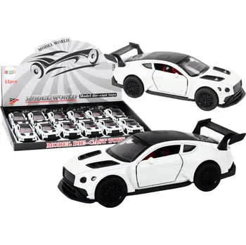 autíčko Mamido Sportovní autíčko 1:32 s třecím pohonem perleťově bílé