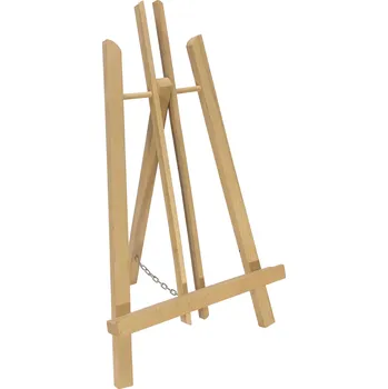 Malířský stojan Dřevotéka Dřevěný malířský stojan XVO281 buk 50x28 cm Dřevěný malířský stojan XVO281 buk 50x28 cm