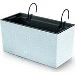 Prosperplast Truhlík RATO CASE W s háky a vkladem 39,5 cm bílá 39,5 cmx18,5x19,5 cm