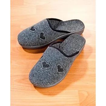 Dámské pantofle 3Pagen Dámské pantofle Samira šedá 36