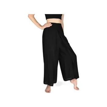 Dámské kalhoty Kalhoty jóga open NUTCHA, černé S/M