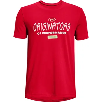 Chlapecké tričko Under Armour Originators tričko - 0 - červená - S