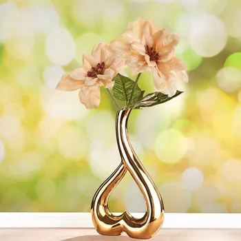 Vánoční dekorace 3Pagen Větvička poinsettie žlutá