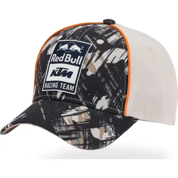 Kšiltovka Bavlněná kšiltovka s prohnutým kšiltem KTM RED BULL RACING TEAM barva písková, jednotná velikost