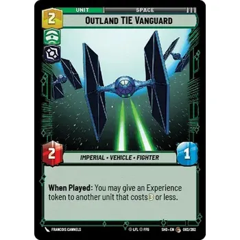 Sběratelská karetní hra Outland TIE Vanguard 082/262 - Shadows of the Galaxy Typ karty: Standard