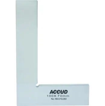 Úhloměr ACCUD 841-012-10 90° plochý úhelník 300x200mm( DIN875 třída 0 ) 841-012-10