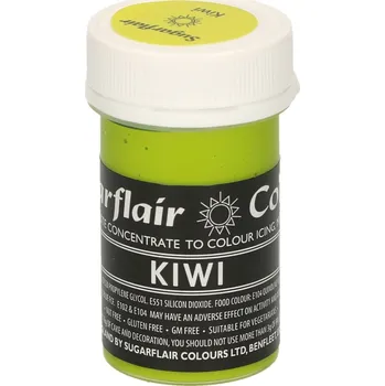 Potravinářské barvivo Gelová barva Sugarflair Kiwi