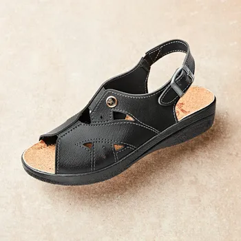 Dámské pantofle 3Pagen Sandály Traude černá 36