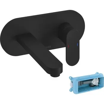 Vodovodní baterie Ravak - Umyvadlová podomítková baterie - černá