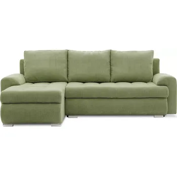 Sedací souprava Rozkládací rohová sedačka TARGIO světle zelená