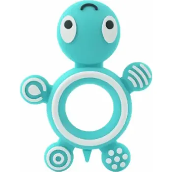 Silikonové kousátko - ŽELVIČKA - TYRKYSOVÉ (Značka: BBFISH)