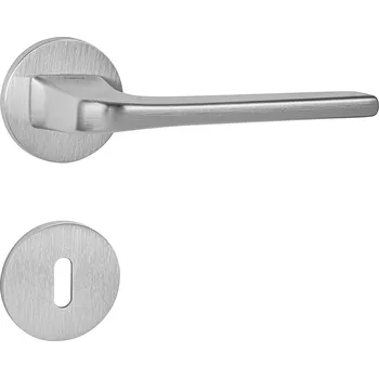 Dveřní kování TI - DARA - R 4007 5S rozety BB, klika/klika OCS - Chrom broušený (96)