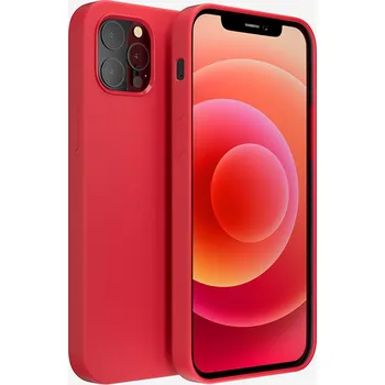 Pouzdro na mobilní telefon ER POWER Silikonový kryt CARNEVAL SNAP pro iPhone 14 s MagSafe - Červená ERCSIP14MGLQ-PRD