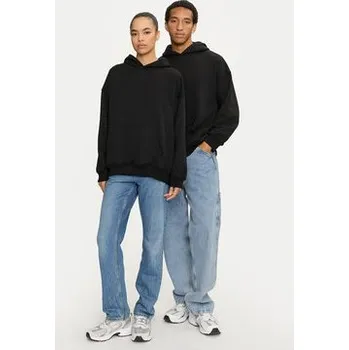 Pánská mikina 2005 Mikina Unisex Blank Černá Loose Fit XS