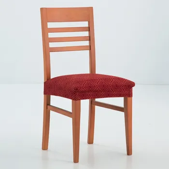 Napínací potah Blancheporte Potah na sedák židle terakota uni