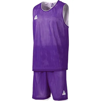 PEAK Pánský basketbalový oboustranný set tréninkový 2XL FIALOVÁ