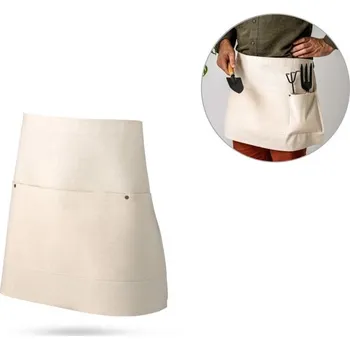 Kuchyňská zástěra CHICORY. Víceúčelová zástěra z bavlněného plátna (260 g/m²), Firemní dárkové předměty s vlastním potiskem