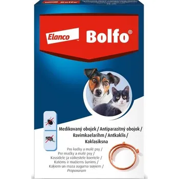 Antiparazitikum pro psa Bolfo obojek pro kočky a malé psy 1 obojek