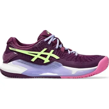 Dámská tenisová obuv Dámská tenisová obuv ASICS GEL RESOLUTION 9 PADEL W 6.5 Fialová, Reflexní neon, Růžová