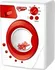 Dětský spotřebič Teddies Pračka se zvukem a světlem červená/bílá