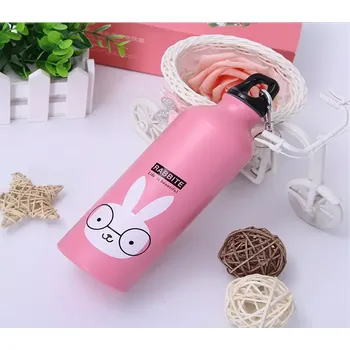 Láhev Outdoorová hliníková láhev s karabinou - KRÁLÍK - 500 ml (Značka: DIGITALING)