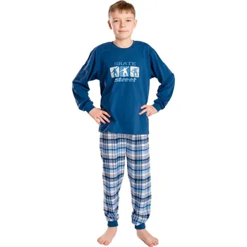Chlapecké pyžamo Chlapecké pyžamo Betty Mode SKATE tmavě modré