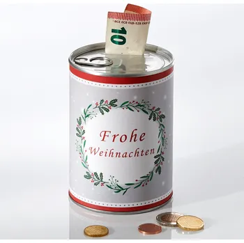 Vánoční dekorace 3Pagen Pokladnička Veselé Vánoce