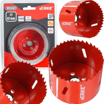 Vrták Bi-metalový vrták 67 mm, Verke V05367