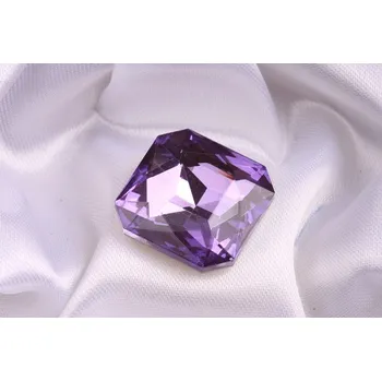 Dětské navlékací korálky Skleněný šaton 23x23mm - č.212