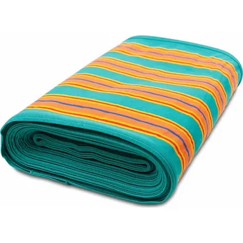 BYTEMA LEHÁTKOVINA Linda - tyrkys pruhy 45 cm