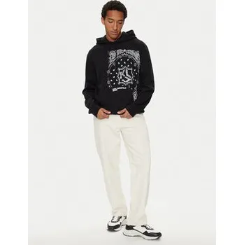 Pánská móda Karl Lagerfeld Jeans Mikina 245D1805 Černá Regular Fit XL