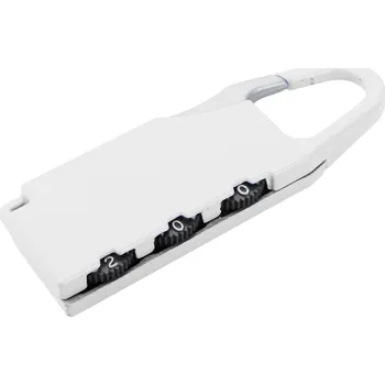 Visací zámek Baiyun zámek na zavazadlo bílá