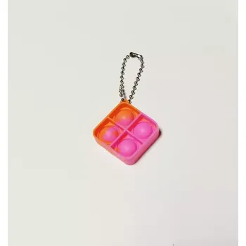 POP IT POP IT antistresová klíčenka - ČTVEREC 5 (Značka: JK-ZMM)