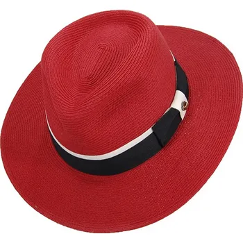 Klobouk Letní klobouk Julian - L (59-60 cm) červený