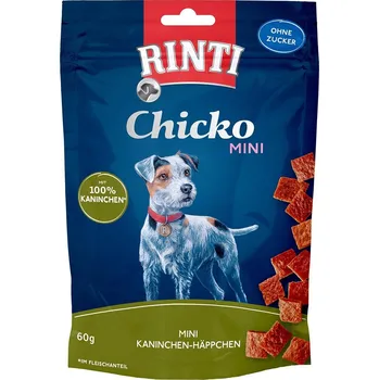Pamlsek pro psa RINTI Chicko Mini kousky králíka, 60 g