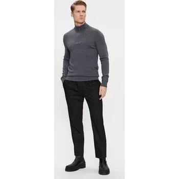 Pánský svetr Calvin Klein Svetr K10K110421 Šedá Regular Fit XXL