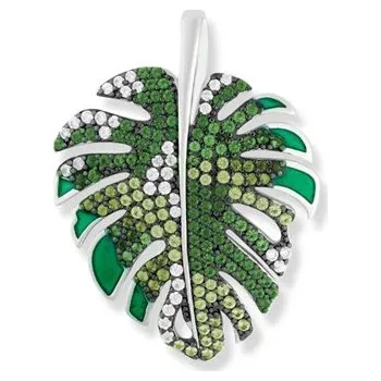 Přívěsek Stříbrný přívěsek SEINERZEIT List Malu Monstera SZA-3990-354