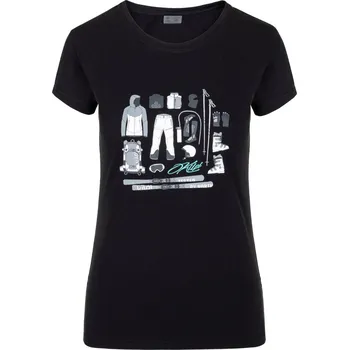 Dámské tričko Dámské tričko Kilpi Tornes-W BLK XXL