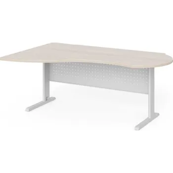 Psací stůl Rohový stůl Manager 180 x 120 cm, levý, akát světlý