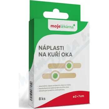Náplast Náplasti na kuří oka 7x2cm 8ks Moje lékárna