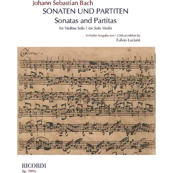 Sonaten und Partiten fur Violine solo - Sonty a partity pro slov housle 1482520